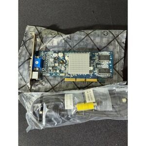 XFX GeForce MX440SE 64MB DDR AGP VGA S-Video Graphics Card PV-T17L-QTHB EUC